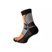KNOXFIELD BASIC ponožky černá/žlut 39/40