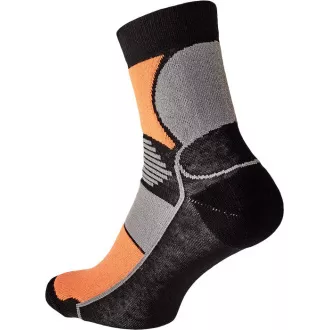 KNOXFIELD BASIC ponožky černá/červ 45/46 KNOXFIELD BASIC ponožky černá/červ 45/46