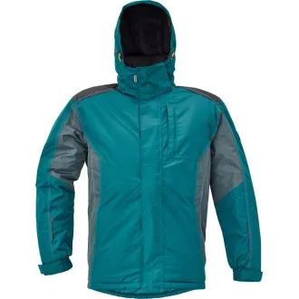 DAYBORO parka petrolejová L DAYBORO parka petrolejová L