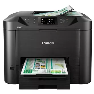Canon MAXIFY MB5450 - barevná, MF (tisk, kopírka, sken, fax, cloud), duplex, ADF, USB, Wi-Fi
