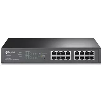 TP-Link Easy Smart switch TL-SG1016PE (16xGbE, 8xPoE+, 150W, fanless) TP-Link Easy Smart switch TL-SG1016PE (16xGbE, 8xPoE+, 150W, fanless)