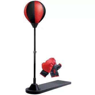 Boxerská sada pro děti s nastavitelnou výškou 75-128 cm s rukavicemi ENERO Boxerská sada pro děti s nastavitelnou výškou 75-128 cm s rukavicemi ENERO
