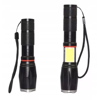 USB svítilna COB U3 LED s funkcí ZOOM 9W