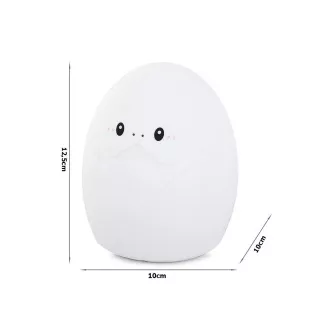 Dětská noční LED lampička VAJÍČKO RGB