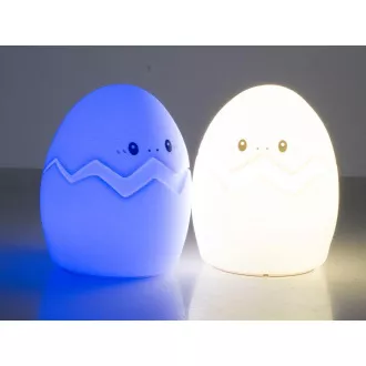 Dětská noční LED lampička VAJÍČKO RGB