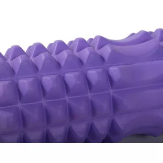 Masážní fitness válec ROLLER YOGA 32x13cm, Fialová Masážní fitness válec ROLLER YOGA 32x13cm, Fialová