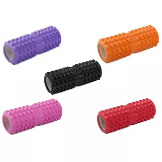 Masážní fitness válec ROLLER YOGA 32x13cm, Fialová Masážní fitness válec ROLLER YOGA 32x13cm, Fialová