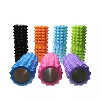 Masážní fitness válec ROLLER YOGA 32x13cm, Fialová Masážní fitness válec ROLLER YOGA 32x13cm, Fialová