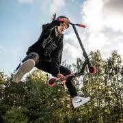 Freestyle koloběžka MOVINO Stunt NITRO Red 2024