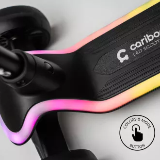 Dětská tříkolová koloběžka Cariboo LEDstar, modrá Dětská tříkolová koloběžka Cariboo LEDstar, modrá