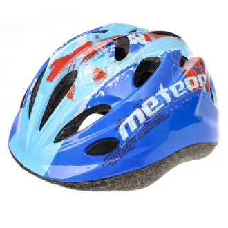 Cyklistická dětská přilba MTR BLUE SPLASH, M Cyklistická dětská přilba MTR BLUE SPLASH, M