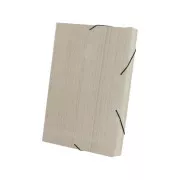 Desky 320x222x40mm Luxor 3 klopy s gumou hnědé
