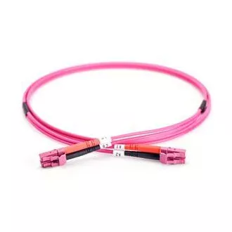 DIGITUS Fiber Optic Patch Cord, LC to LC, Multimode OM4 - 50/125 µ, Duplex Length 2m DIGITUS Fiber Optic Patch Cord, LC to LC, Multimode OM4 - 50/125 µ, Duplex Length 2m