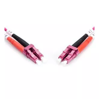 DIGITUS Fiber Optic Patch Cord, LC to LC, Multimode OM4 - 50/125 µ, Duplex Length 5m DIGITUS Fiber Optic Patch Cord, LC to LC, Multimode OM4 - 50/125 µ, Duplex Length 5m