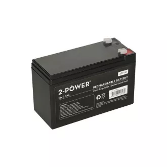 2-Power 2P7-12 12V 7Ah VRLA Baterie F2 ( Faston 250) 2-Power 2P7-12 12V 7Ah VRLA Baterie F2 ( Faston 250)