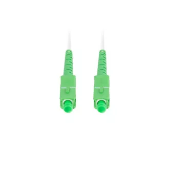 LANBERG optický patch cord SM SC/APC-SC/APC simplex 25m LSZH G657A2 průměr 3mm, barva bílá LANBERG optický patch cord SM SC/APC-SC/APC simplex 25m LSZH G657A2 průměr 3mm, barva bílá