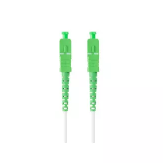 LANBERG optický patch cord SM SC/APC-SC/APC simplex 25m LSZH G657A2 průměr 3mm, barva bílá LANBERG optický patch cord SM SC/APC-SC/APC simplex 25m LSZH G657A2 průměr 3mm, barva bílá