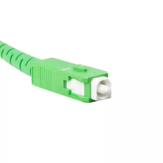 LANBERG optický patch cord SM SC/APC-SC/APC simplex 25m LSZH G657A2 průměr 3mm, barva bílá LANBERG optický patch cord SM SC/APC-SC/APC simplex 25m LSZH G657A2 průměr 3mm, barva bílá