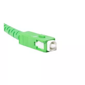 LANBERG optický patch cord SM SC/APC-SC/APC simplex 25m LSZH G657A2 průměr 3mm, barva bílá LANBERG optický patch cord SM SC/APC-SC/APC simplex 25m LSZH G657A2 průměr 3mm, barva bílá