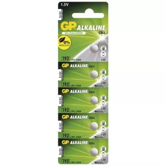 GP LR41 (GP192, 7.9 x 3.6 mm) - 5 ks GP LR41 (GP192, 7.9 x 3.6 mm) - 5 ks