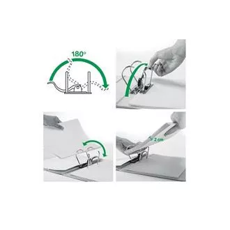 LEITZ Mobilní pořadač 180° Active UrbanChic, 82 mm, červená
