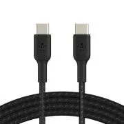 Belkin BOOST CHARGE USB-C/USB-C kabel, 2m, černý - odolný