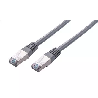 C-TECH Kabel patchcord Cat5e, FTP, šedý, 5m C-TECH Kabel patchcord Cat5e, FTP, šedý, 5m
