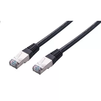 C-TECH Kabel patchcord Cat5e, FTP, černý, 2m C-TECH Kabel patchcord Cat5e, FTP, černý, 2m