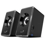 Genius repro SP-U125, přenosné Reproduktory, 2.0, 3W, USB napájení, 3,5mm jack, šedo-černé
