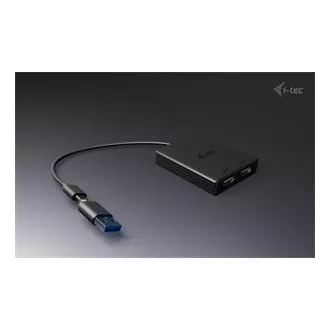 I-Tec USB-A/USB-C Dual 4K HDMI Video Adapter I-Tec USB-A/USB-C Dual 4K HDMI Video Adapter