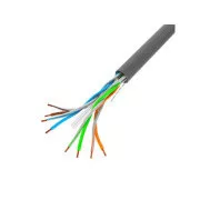 LANBERG LAN KABEL 1GB/S 305M PEVNÝ CCA ŠEDÝ