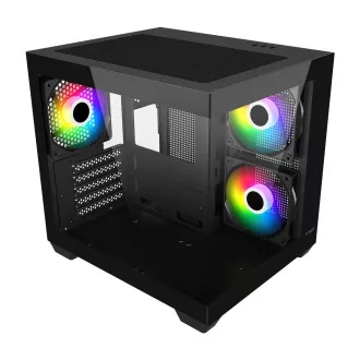 FSP S140-BA/SFF & Desktop/Transpar./Černá