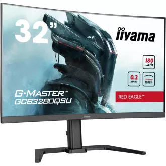 iiyama G-Master/GCB3280QSU-B2/31,5"/VA/QHD/180Hz/0,2ms/Black/3R iiyama G-Master/GCB3280QSU-B2/31,5"/VA/QHD/180Hz/0,2ms/Black/3R
