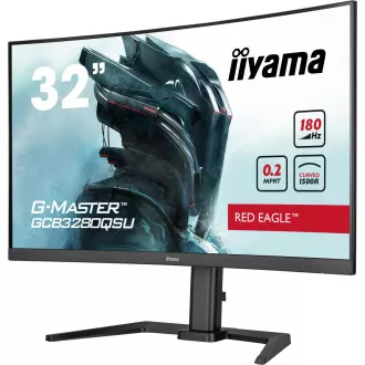 iiyama G-Master/GCB3280QSU-B2/31,5"/VA/QHD/180Hz/0,2ms/Black/3R iiyama G-Master/GCB3280QSU-B2/31,5"/VA/QHD/180Hz/0,2ms/Black/3R