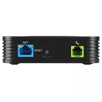 Grandstream HT801 V2 (ATA), 1x FXS, 1x SIP účet, 1x LAN, 3cestná audio konf., auto-provisioning Grandstream HT801 V2 (ATA), 1x FXS, 1x SIP účet, 1x LAN, 3cestná audio konf., auto-provisioning