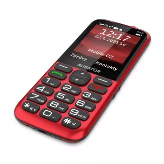 ALIGATOR A930 GPS Senior červený +st.nab. ALIGATOR A930 GPS Senior červený +st.nab.