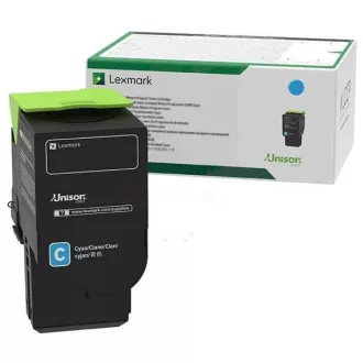 Lexmark 78C2UC0 - toner, cyan (azurový)