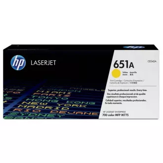 HP 651A (CE342A) - toner, yellow (žlutý) HP 651A (CE342A) - toner, yellow (žlutý)