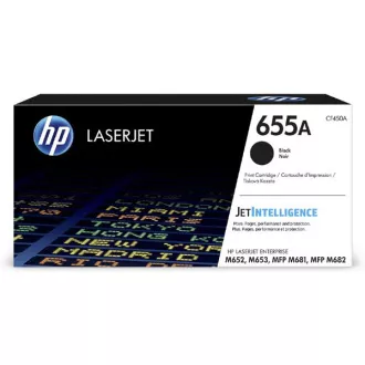 HP 655A (CF450A) - toner, black (černý)