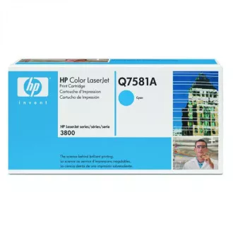 HP 503A (Q7581A) - toner, cyan (azurový)