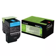 Lexmark 70C2XC0 - toner, cyan (azurový)