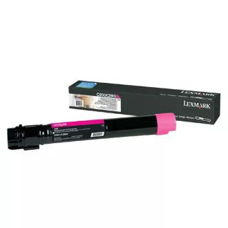 Lexmark C950X2MG - toner, magenta (purpurový)