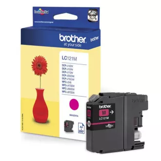 Brother LC-121 (LC121M) - cartridge, magenta (purpurová) Brother LC-121 (LC121M) - cartridge, magenta (purpurová)