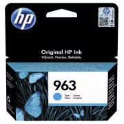 HP 963 (3JA23AE#301) - cartridge, cyan (azurová)