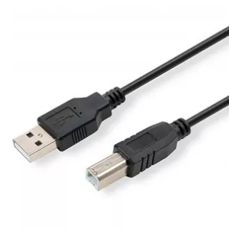 Logo USB kabel (2.0), USB A samec - USB B samec, 1.8m, DOPRODEJ