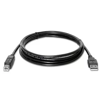 Logo USB kabel (2.0), USB A samec - USB B samec, 1.8m, DOPRODEJ
