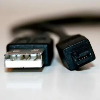 Logo USB kabel (1.1), USB A samec - 4-pin samec, 0.7m, navíjecí, černý, HIROSE, DOPRODEJ Logo USB kabel (1.1), USB A samec - 4-pin samec, 0.7m, navíjecí, černý, HIROSE, DOPRODEJ