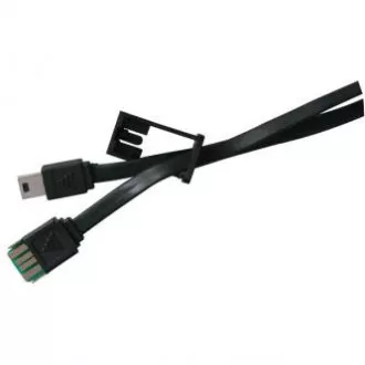 Logo USB kabel (2.0), USB A samec - microUSB samec, 0.3m, černý, poutko na fotoaparát/MP3 přehrávač, DOPRODEJ Logo USB kabel (2.0), USB A samec - microUSB samec, 0.3m, černý, poutko na fotoaparát/MP3 přehrávač, DOPRODEJ