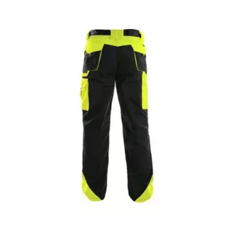 Kalhoty do pasu CXS SIRIUS BRIGHTON, zimní, pánské, černo-žluté Kalhoty do pasu CXS SIRIUS BRIGHTON, zimní, pánské, černo-žluté