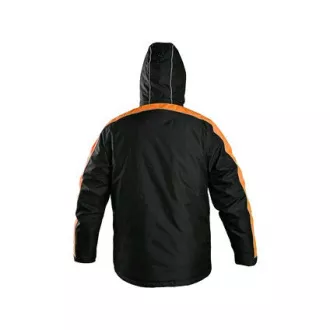 Bunda CXS BRIGHTON, zimní, černo-oranžová Bunda CXS BRIGHTON, zimní, černo-oranžová